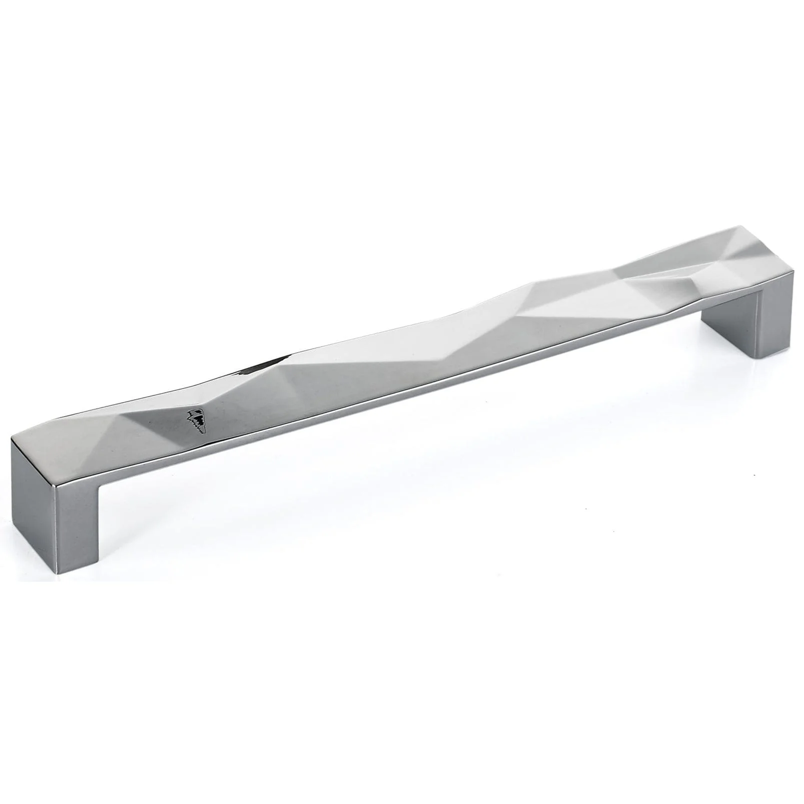 Contemporary Pull, 7-9/16" Center-to-Center, Chrome