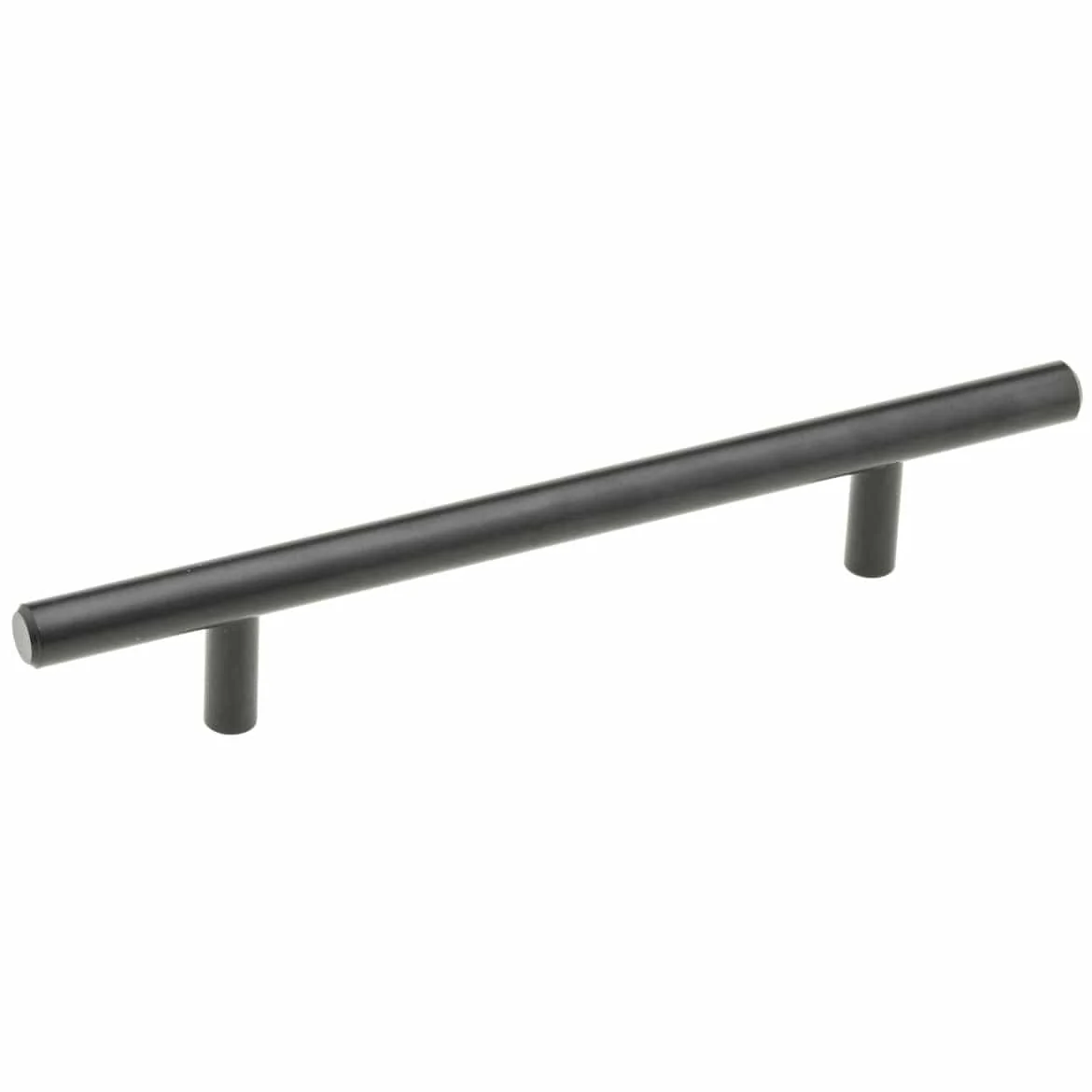 Contemporary Pull, 7-9/16" Center-to-Center, Matte Black