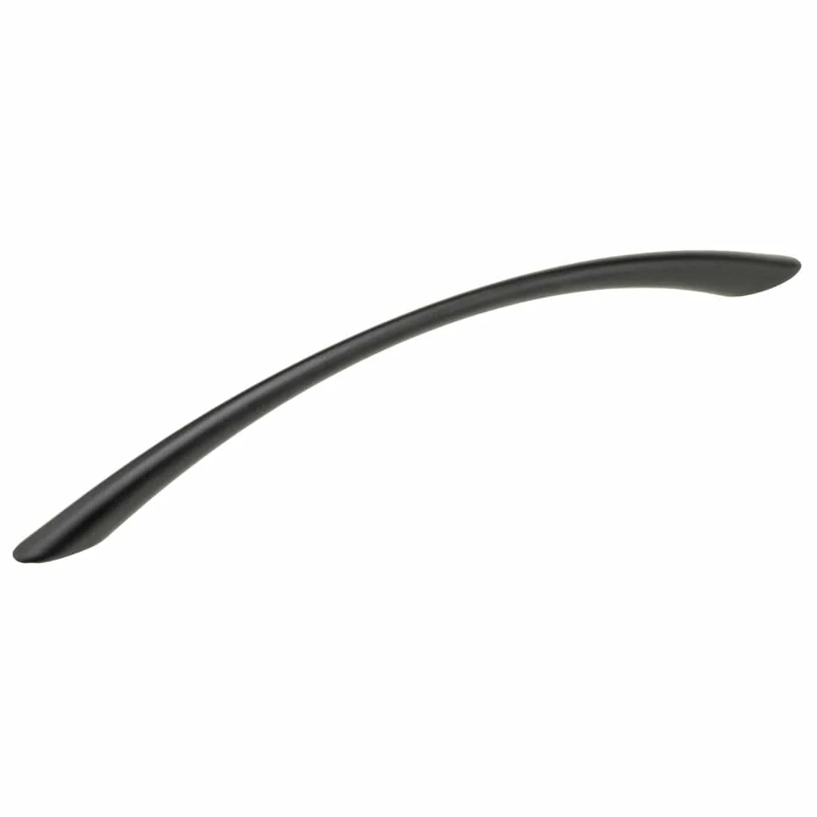 Contemporary Pull, 7-9/16" Center-to-Center, Matte Black