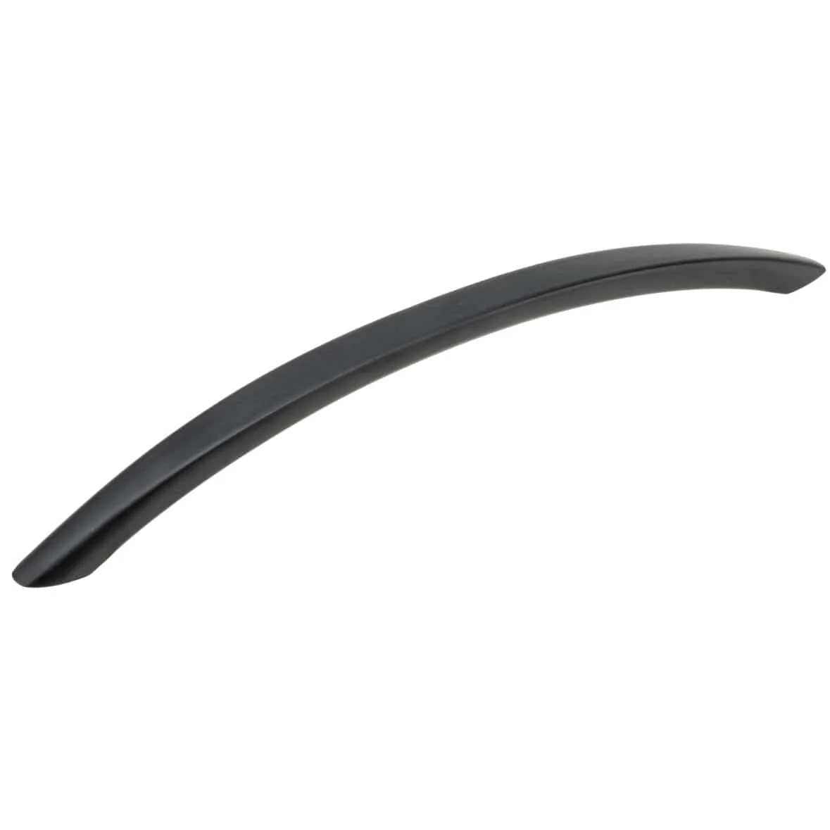 Contemporary Pull, 7-9/16" Center-to-Center, Matte Black