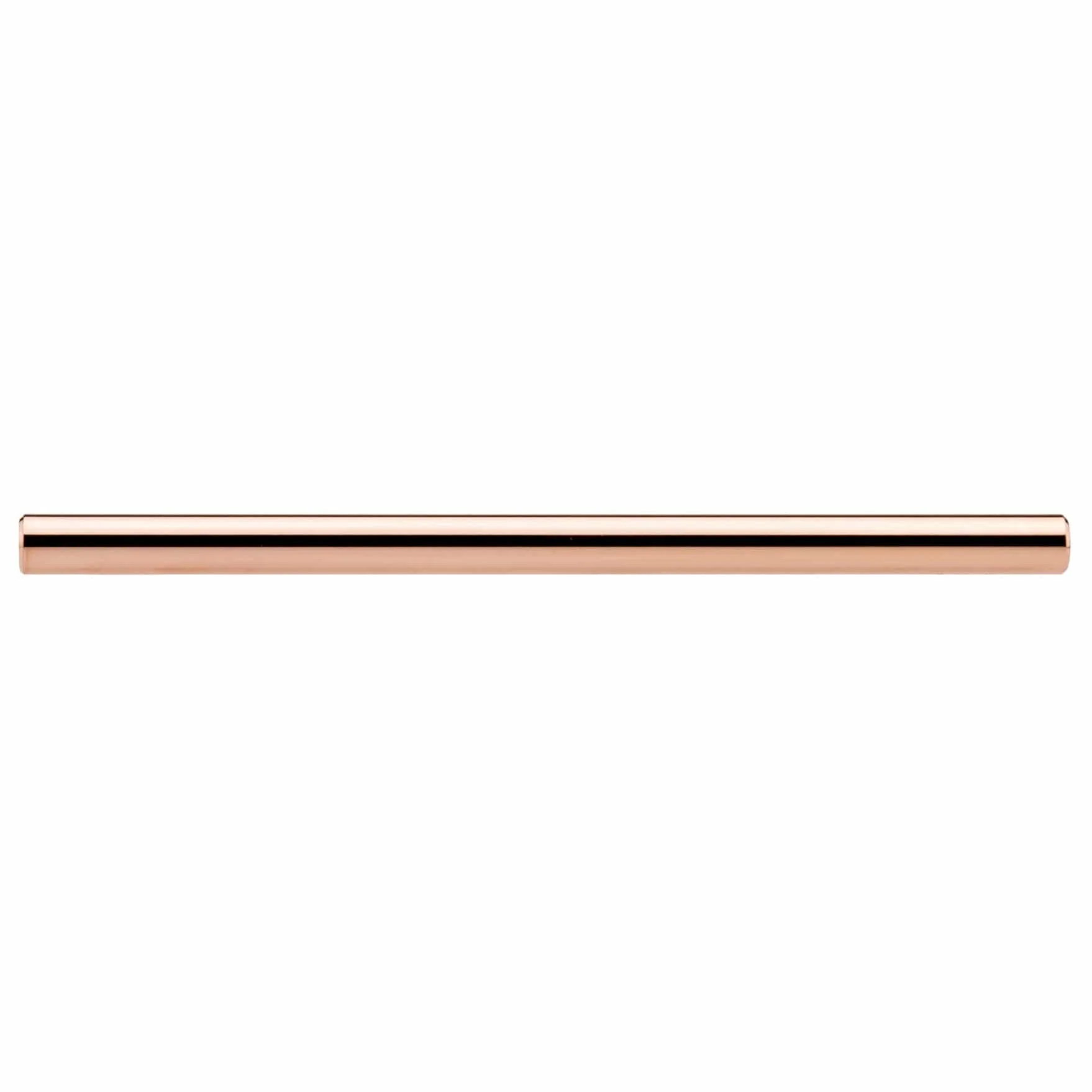 Contemporary Pull, 7-9/16" Center-to-Center, Polished Copper - Image 2