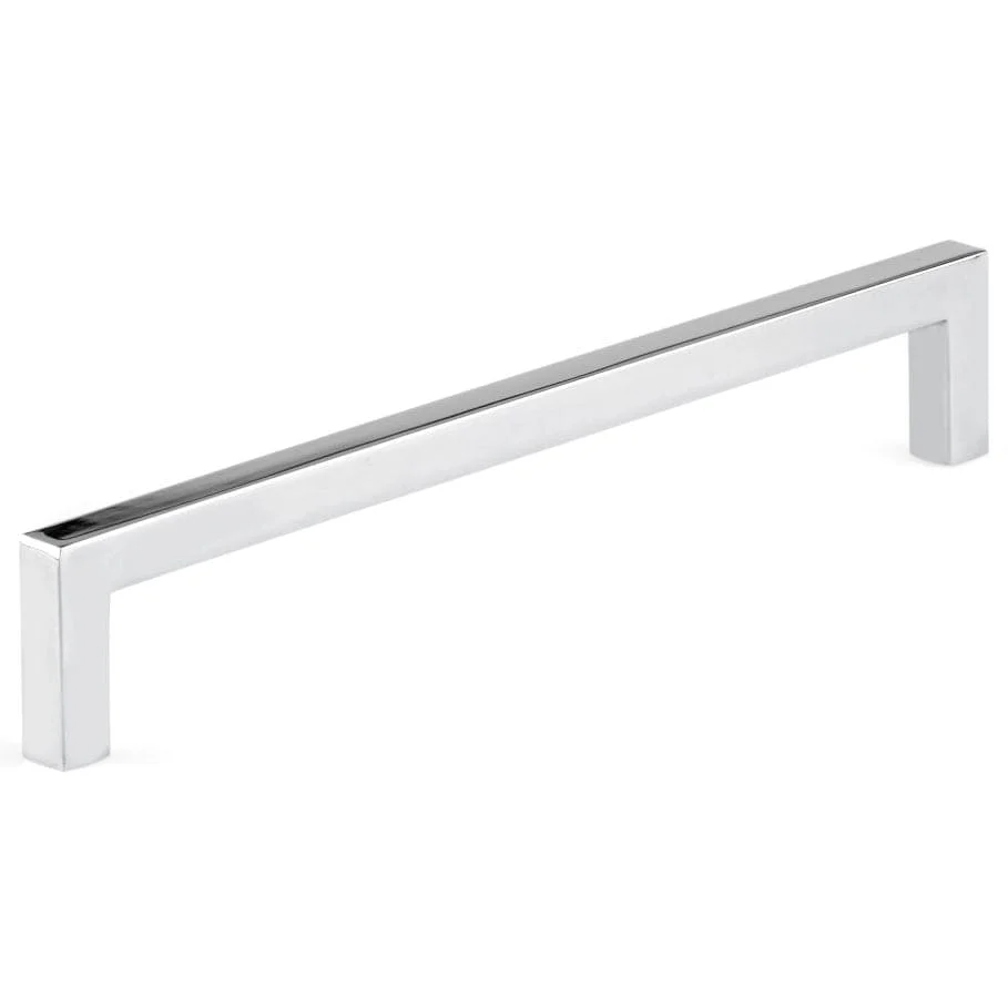 Contemporary Pull - 7-9/16" Center-to-Center - Polished Nickel