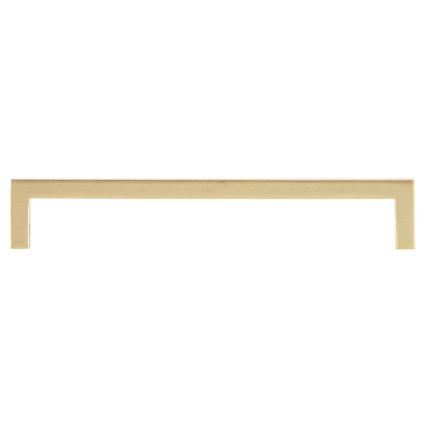Contemporary Pull, 7-9/16" Center-to-Center, Satin Brass - Image 3