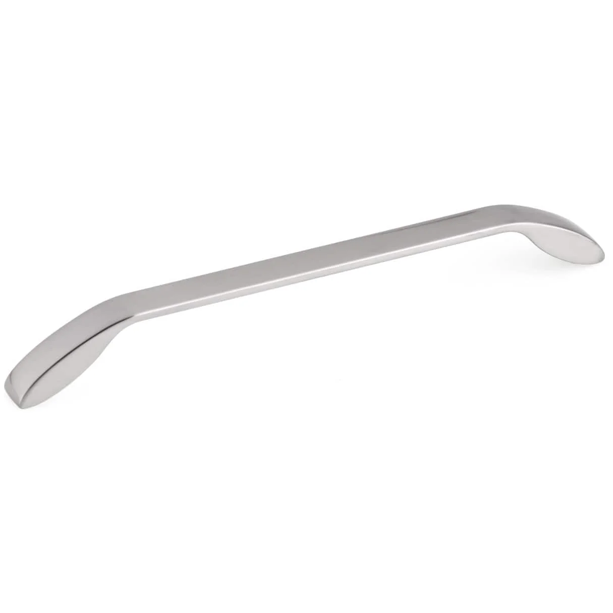 Contemporary Pull, 8-13/16" Center-to-Center, Brushed Nickel