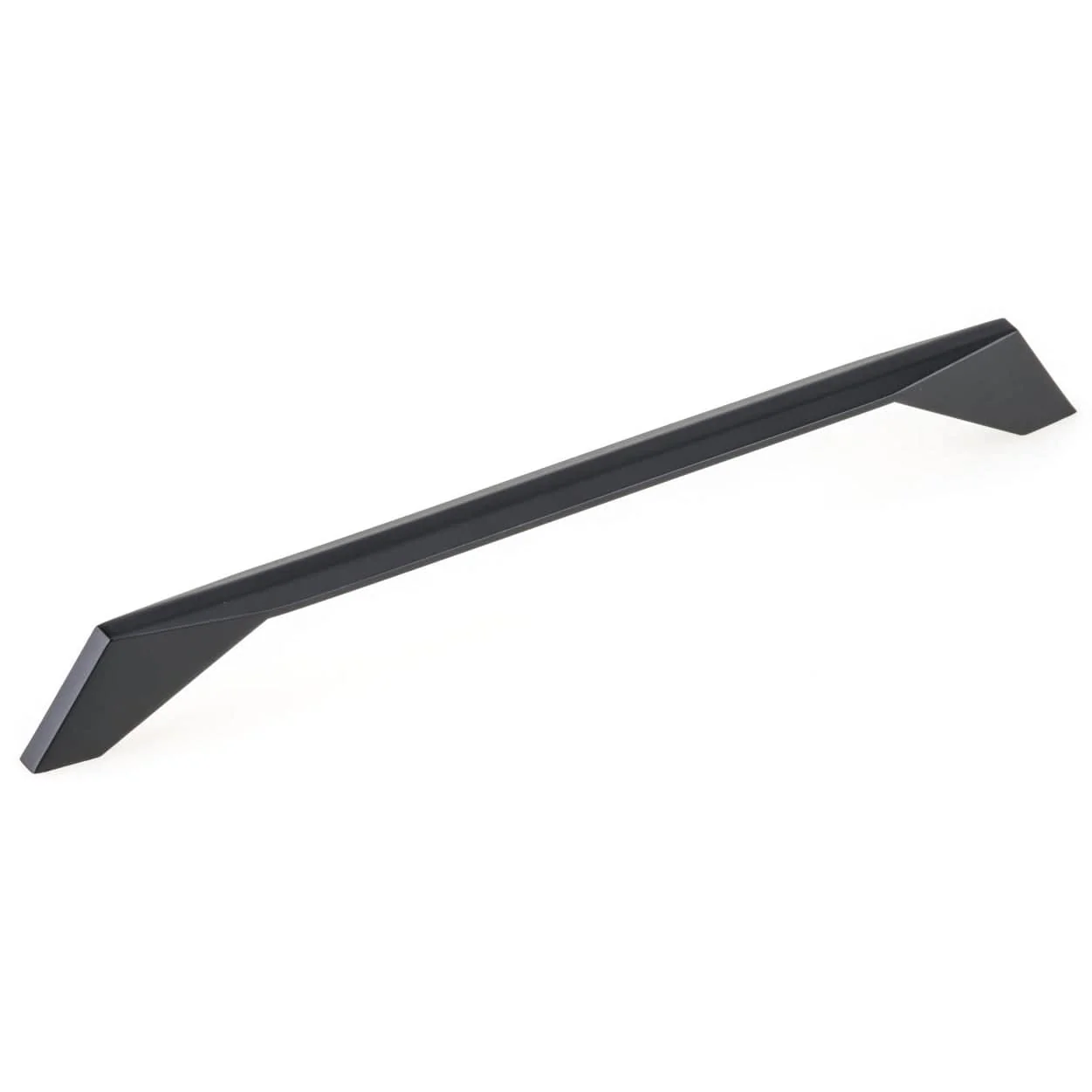 Contemporary Pull - 8-13/16" Center-to-Center - Matte Black