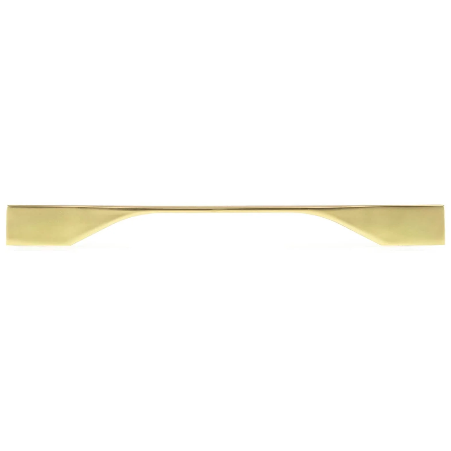 Contemporary Pull, 8-13/16" to 10-1/8" Center-to-Center, Brushed Gold - Image 3