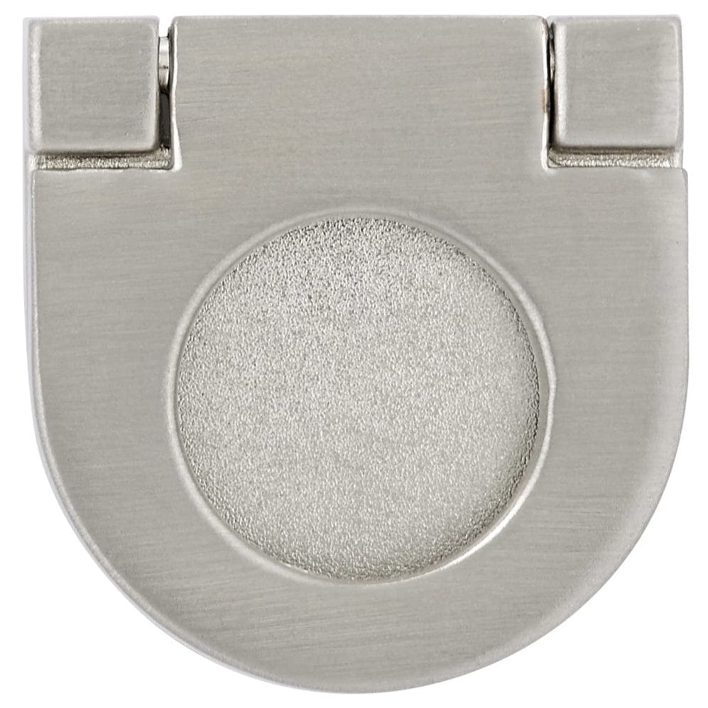 Contemporary Recessed Pull, 1-1/16" Center-to-Center, Brushed Nickel - Image 2