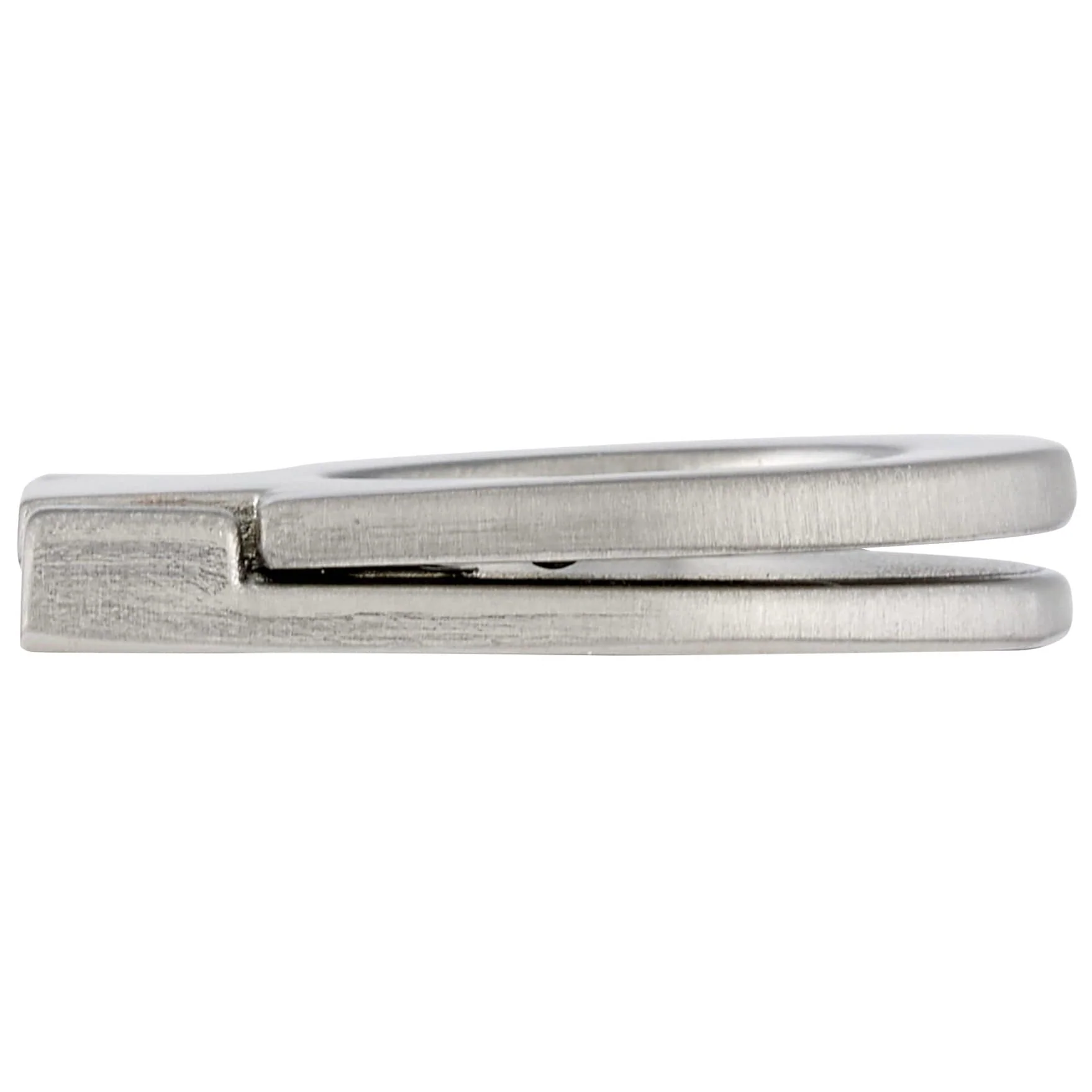 Contemporary Recessed Pull, 1-1/16" Center-to-Center, Brushed Nickel - Image 3