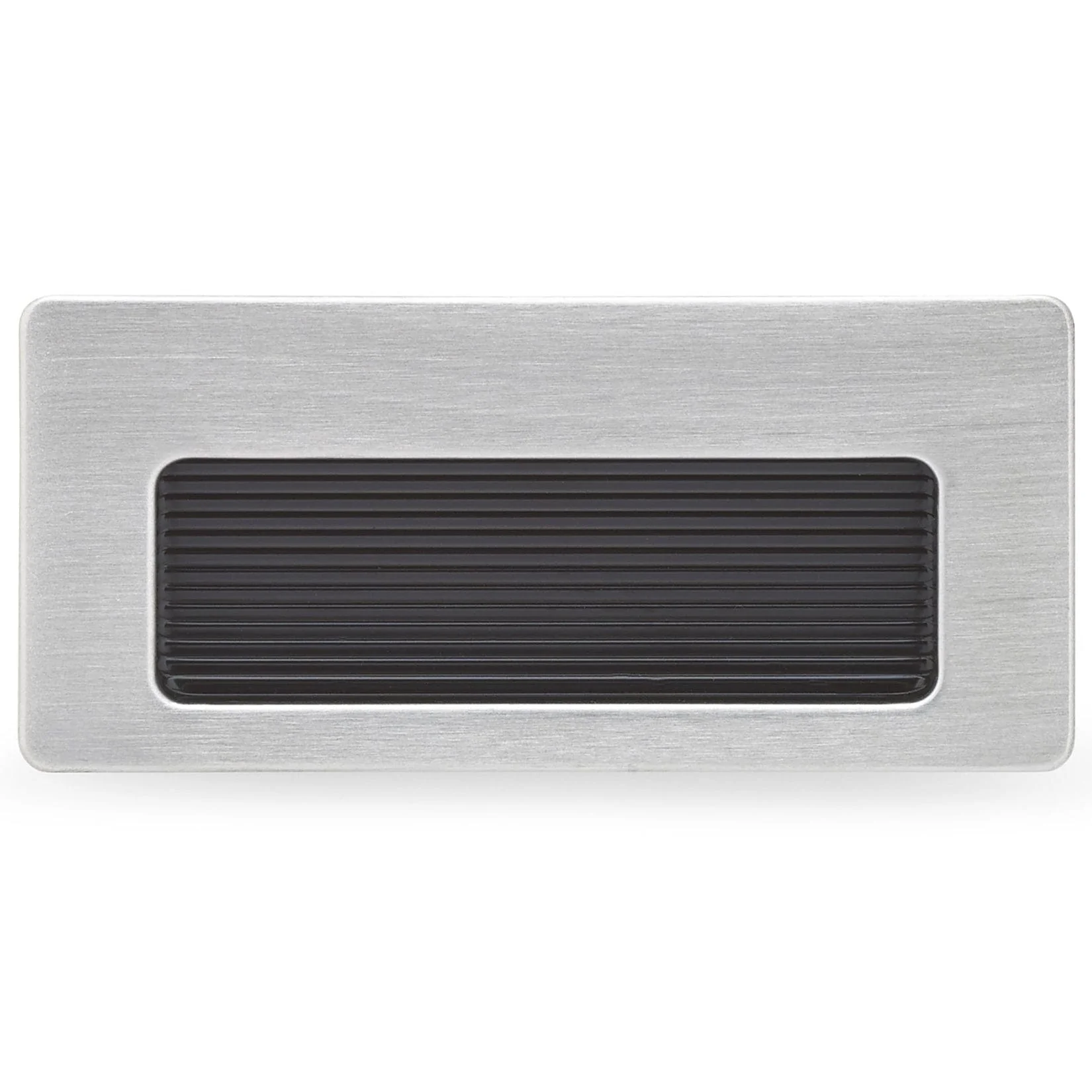Contemporary Recessed Pull, 3-3/8" x 1-17/32", Brushed Chrome - Image 2