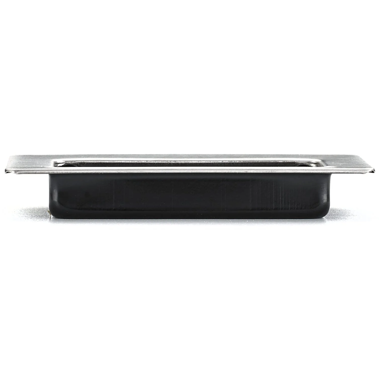 Contemporary Recessed Pull, 3-3/8" x 1-17/32", Brushed Chrome - Image 3