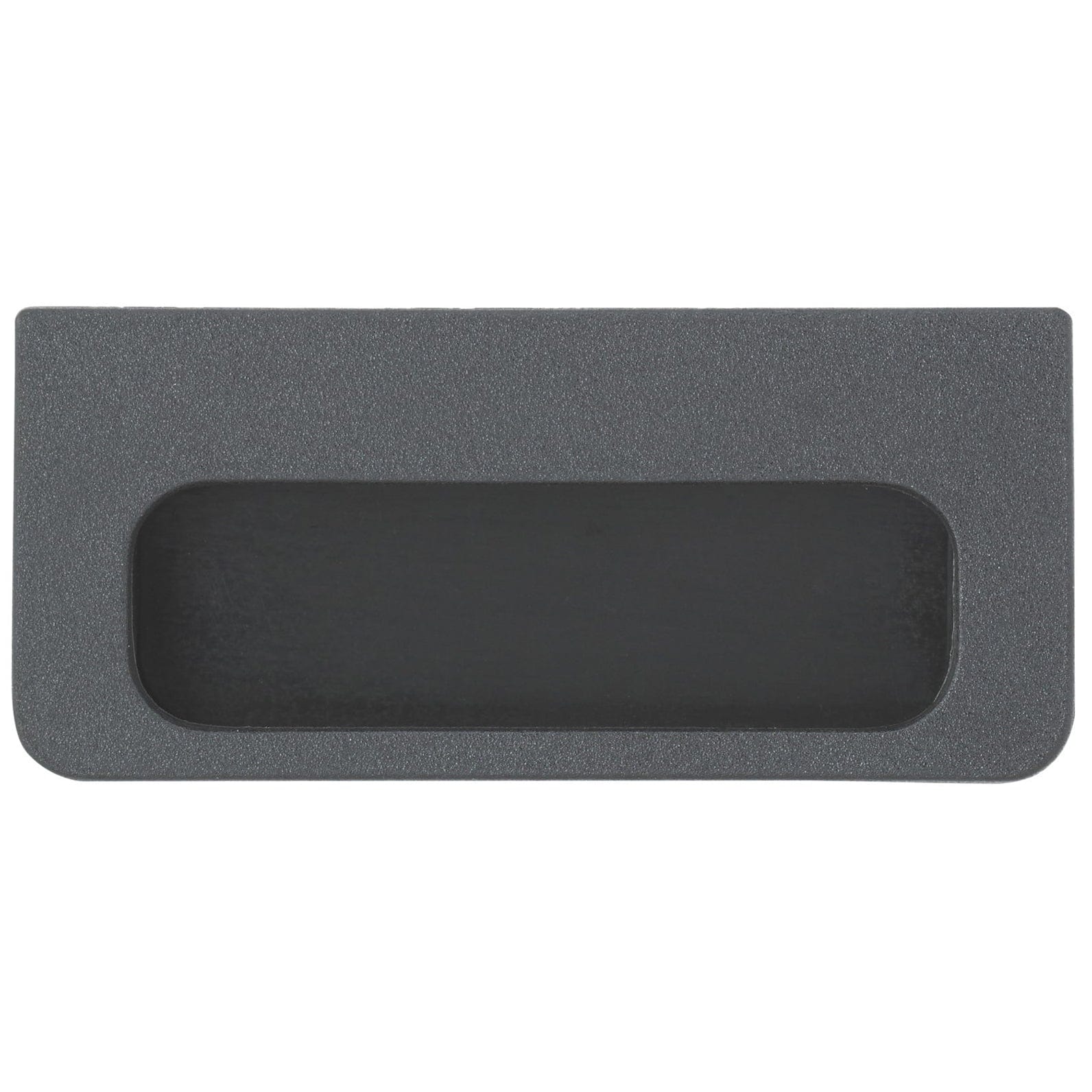 Contemporary Recessed Pull, 4-7/32" x 1-7/8", Matte Black - Image 2