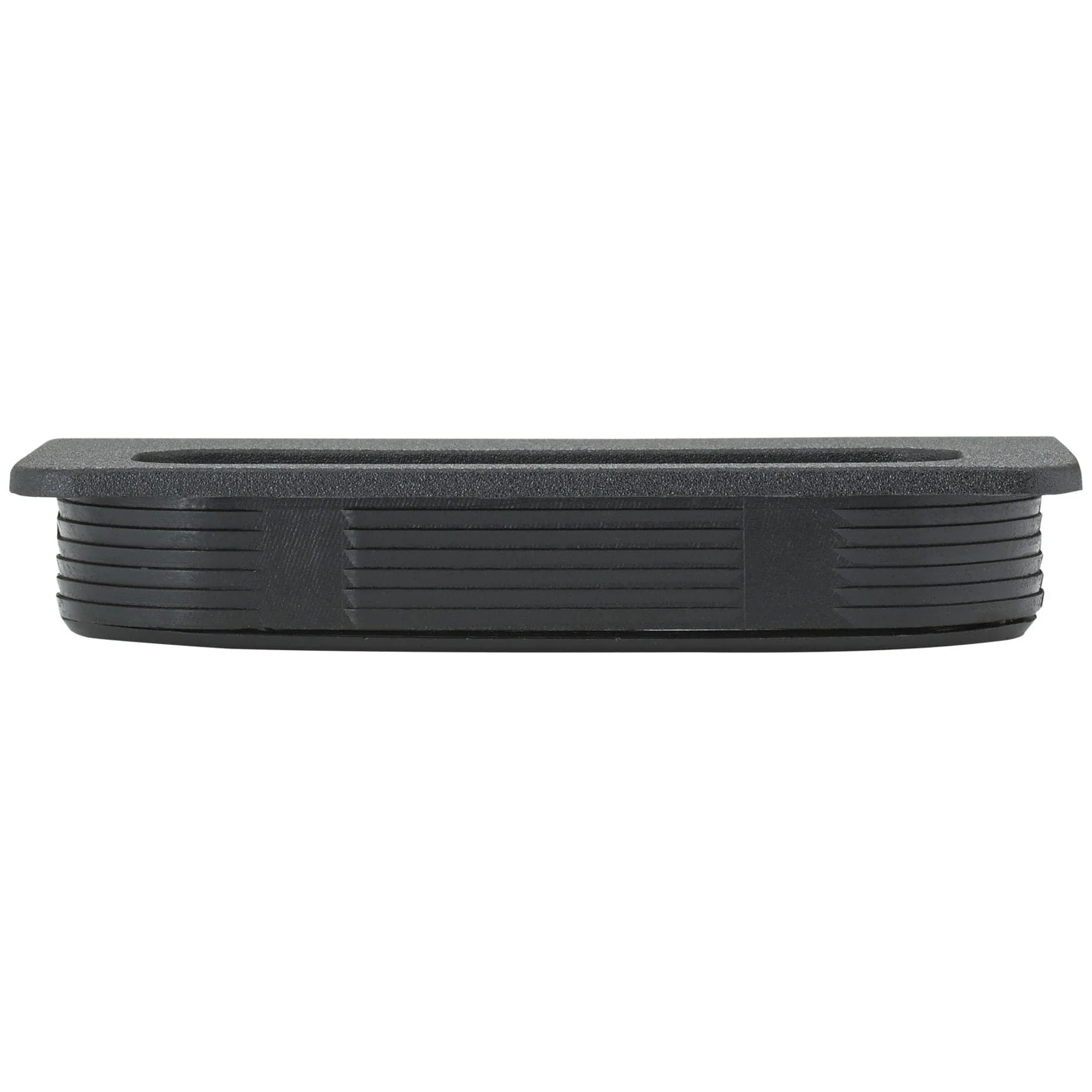Contemporary Recessed Pull, 4-7/32" x 1-7/8", Matte Black - Image 3