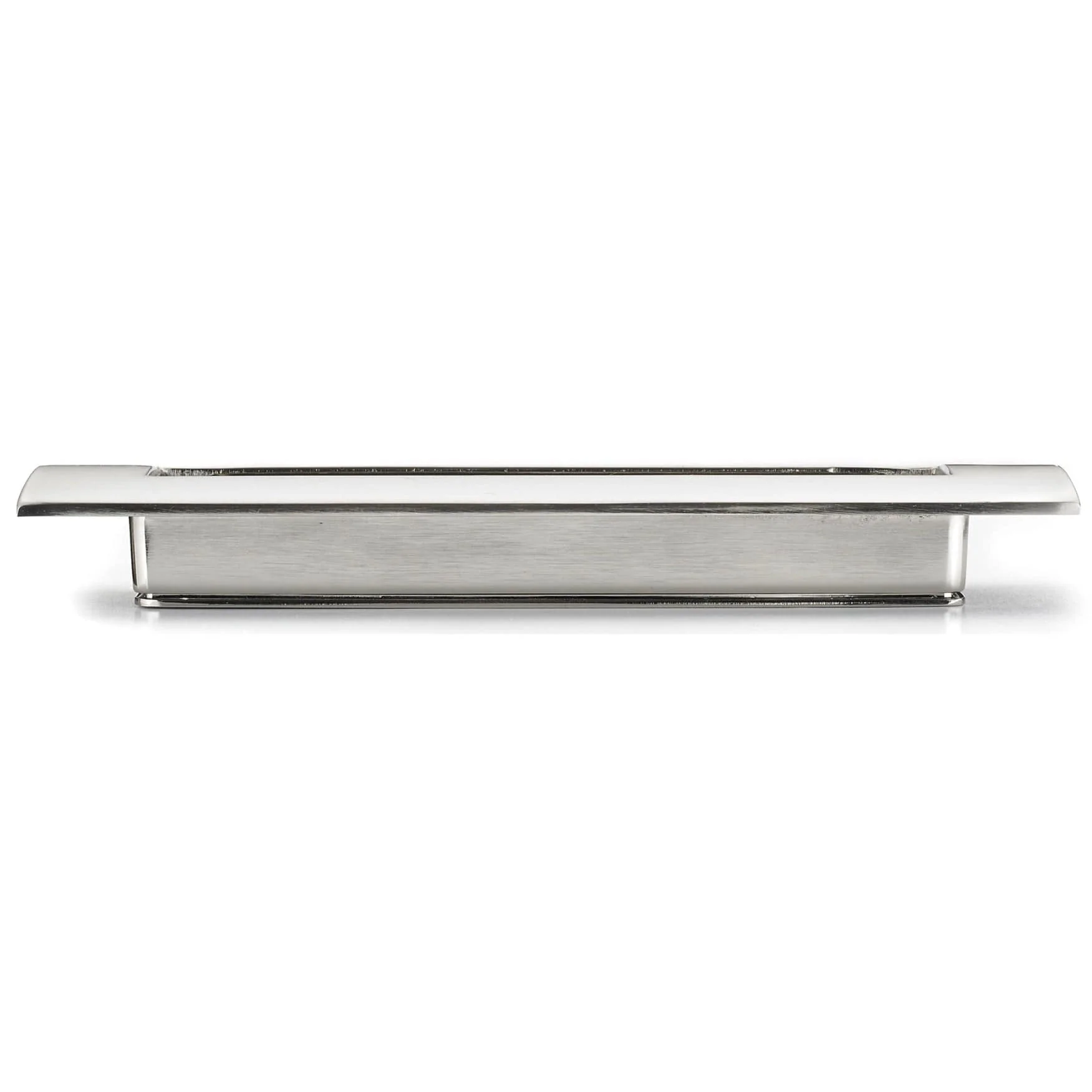 Contemporary Recessed Pull, 5-1/16" Center-to-Center, Brushed Nickel - Image 3
