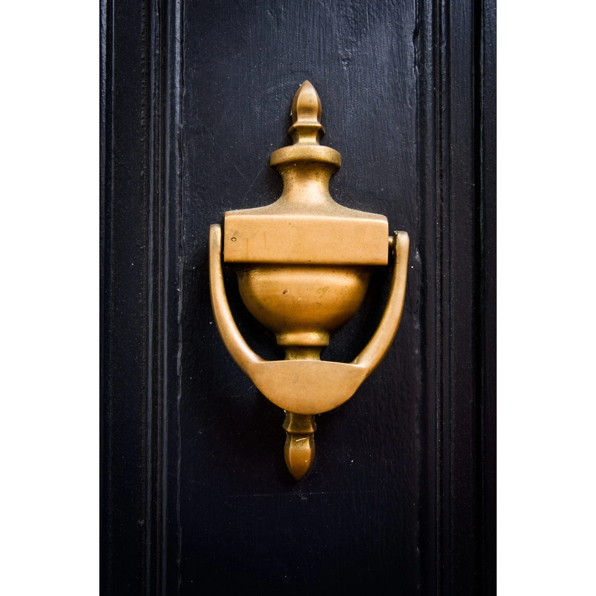 Door Knocker Antique Brass 6 1/4" (159 mm) - Image 2