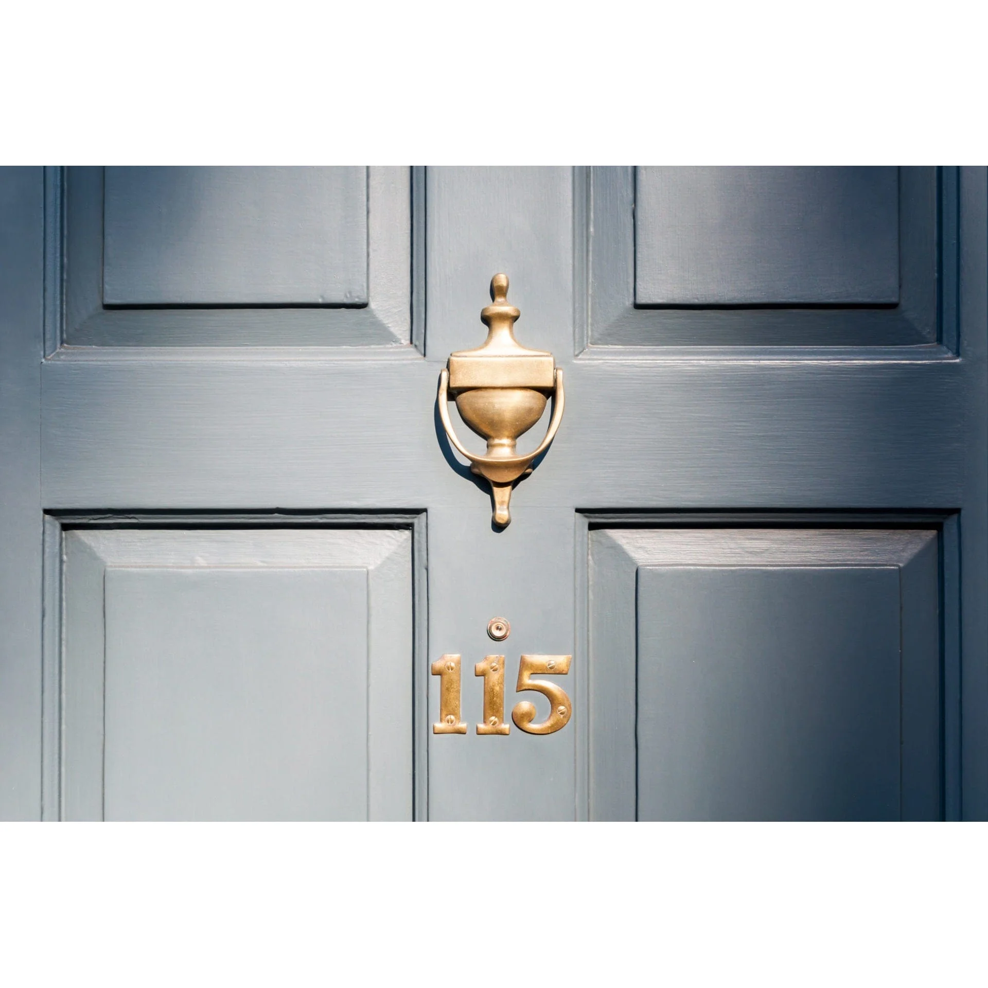 Door Knocker Satin Chrome 6 1/4" (159 mm) - Image 3