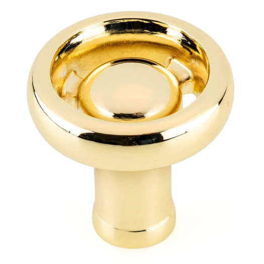 Eclectic Knob - 1-13/32" D - Brass