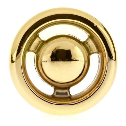 Eclectic Knob - 1-13/32" D - Brass - Image 2