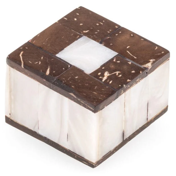Eclectic Knob, 1-3/16" D, Chocolate, Pearl