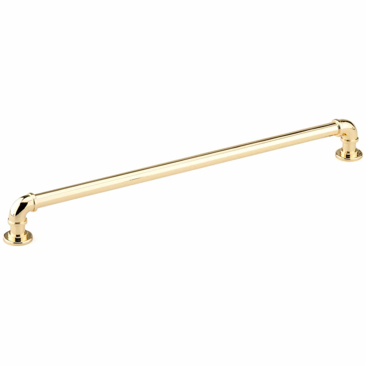 Eclectic Pull - 12-5/8" Center-to-Center - Brass