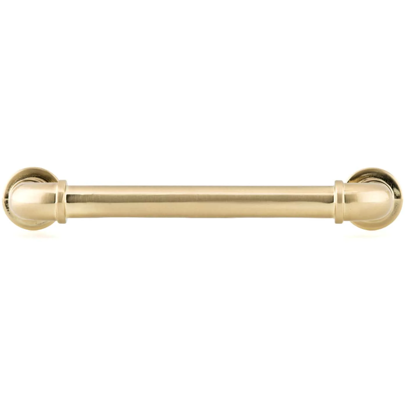 Eclectic Pull, 5-1/16" Center-to-Center, Satin Brass - Image 2