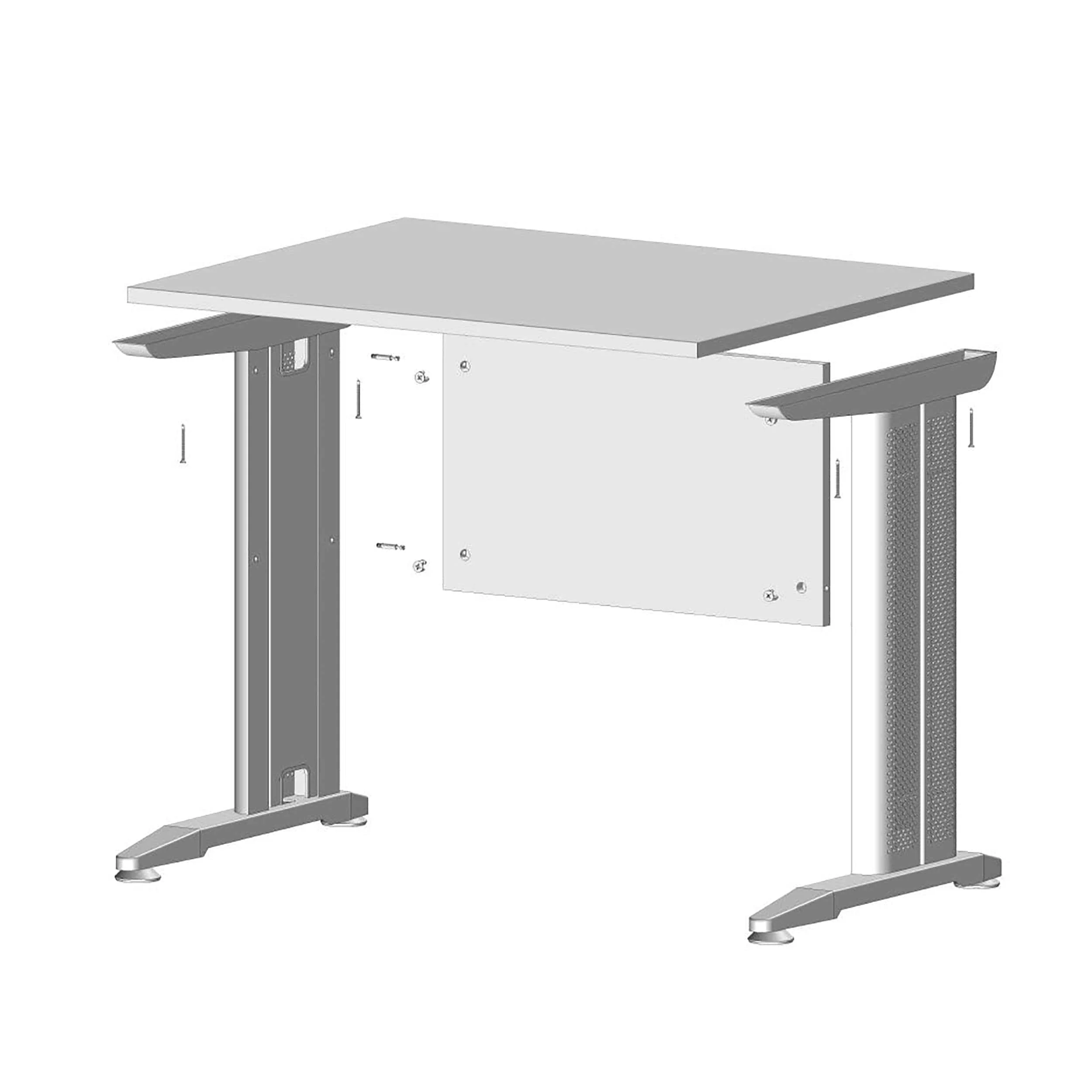 Office Deck C-Legs, 1 Pair - Image 2