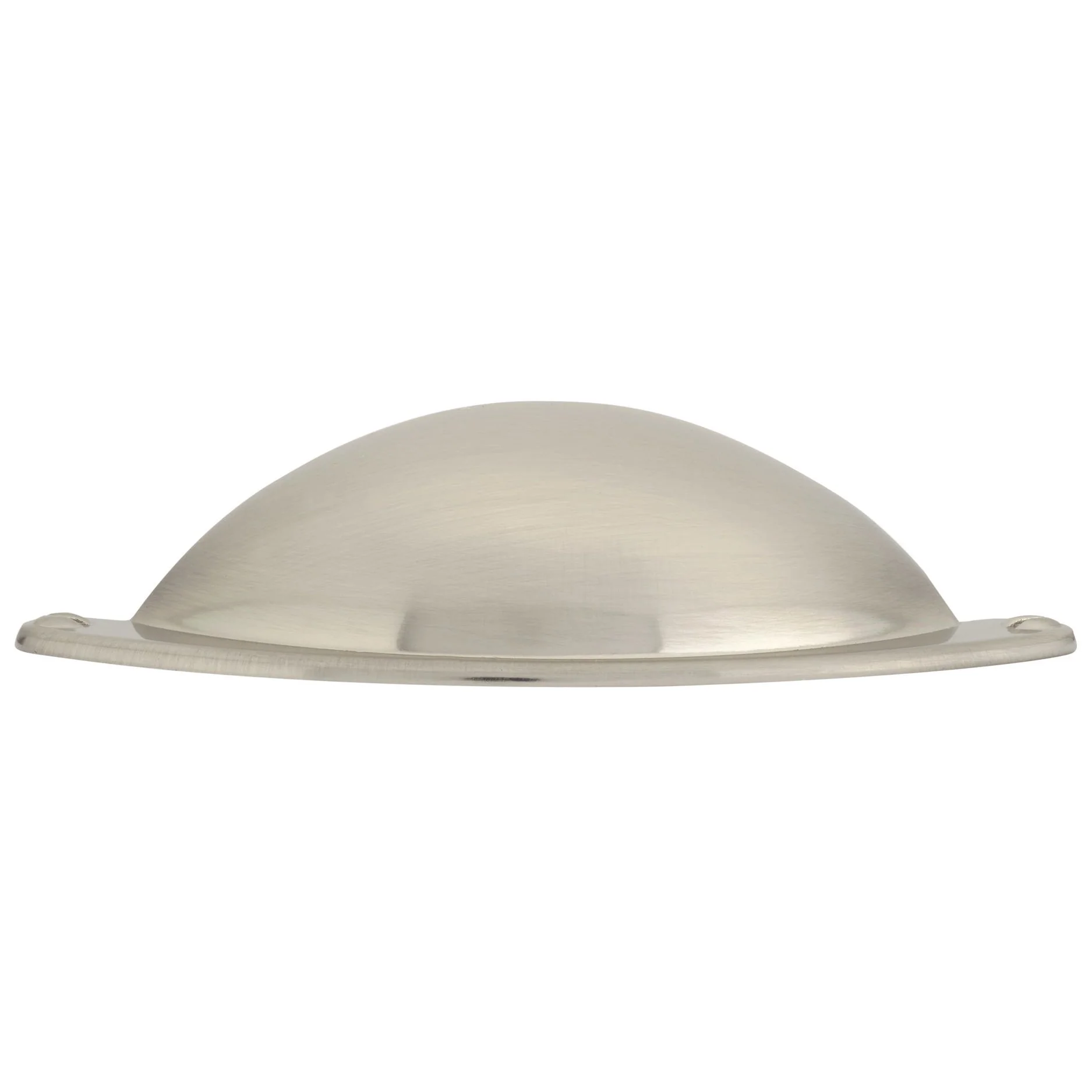 Traditional Cup Pull, 2-1/2" Center-to-Center, Brushed Nickel - Image 3