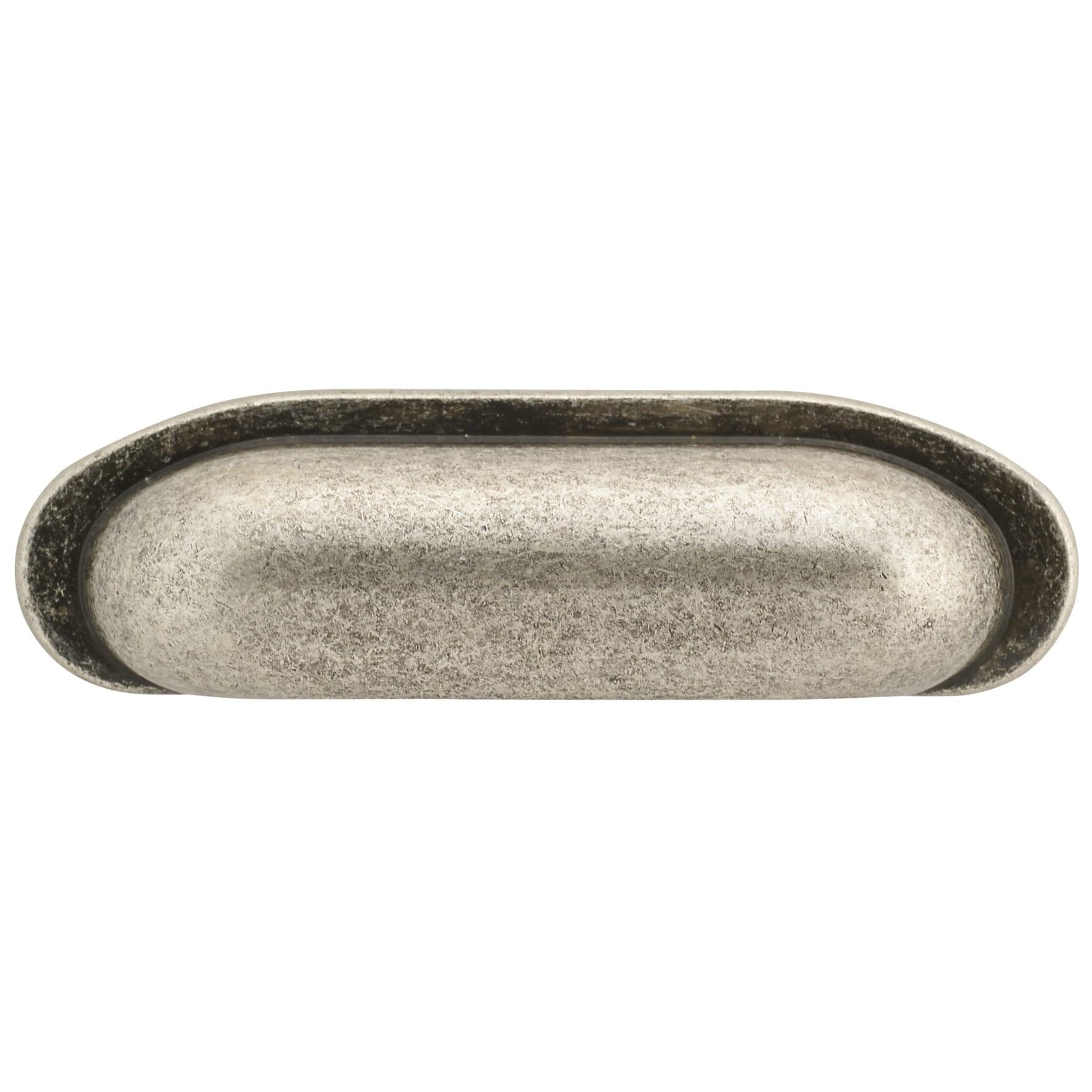 Traditional Cup Pull, 2-1/2" Center-to-Center, Old Silver - Image 2