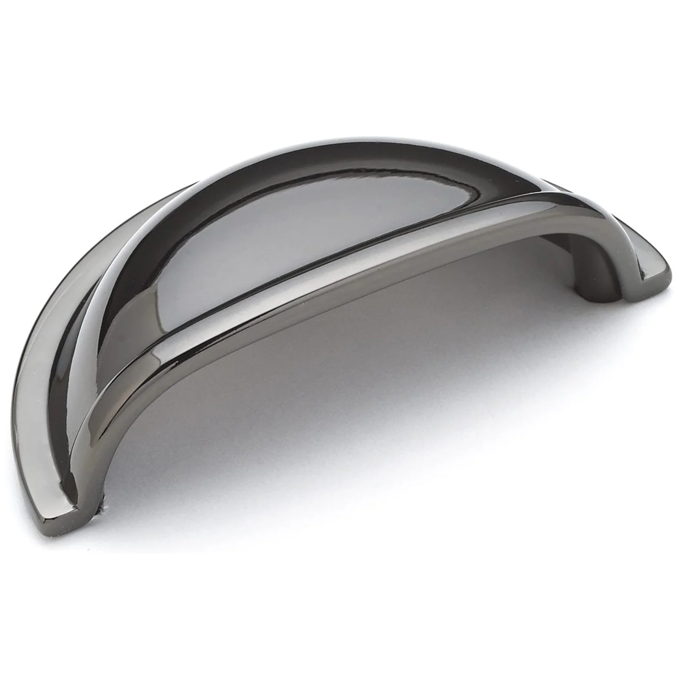 Traditional Cup Pull, 3" Center-to-Center, Black Nickel