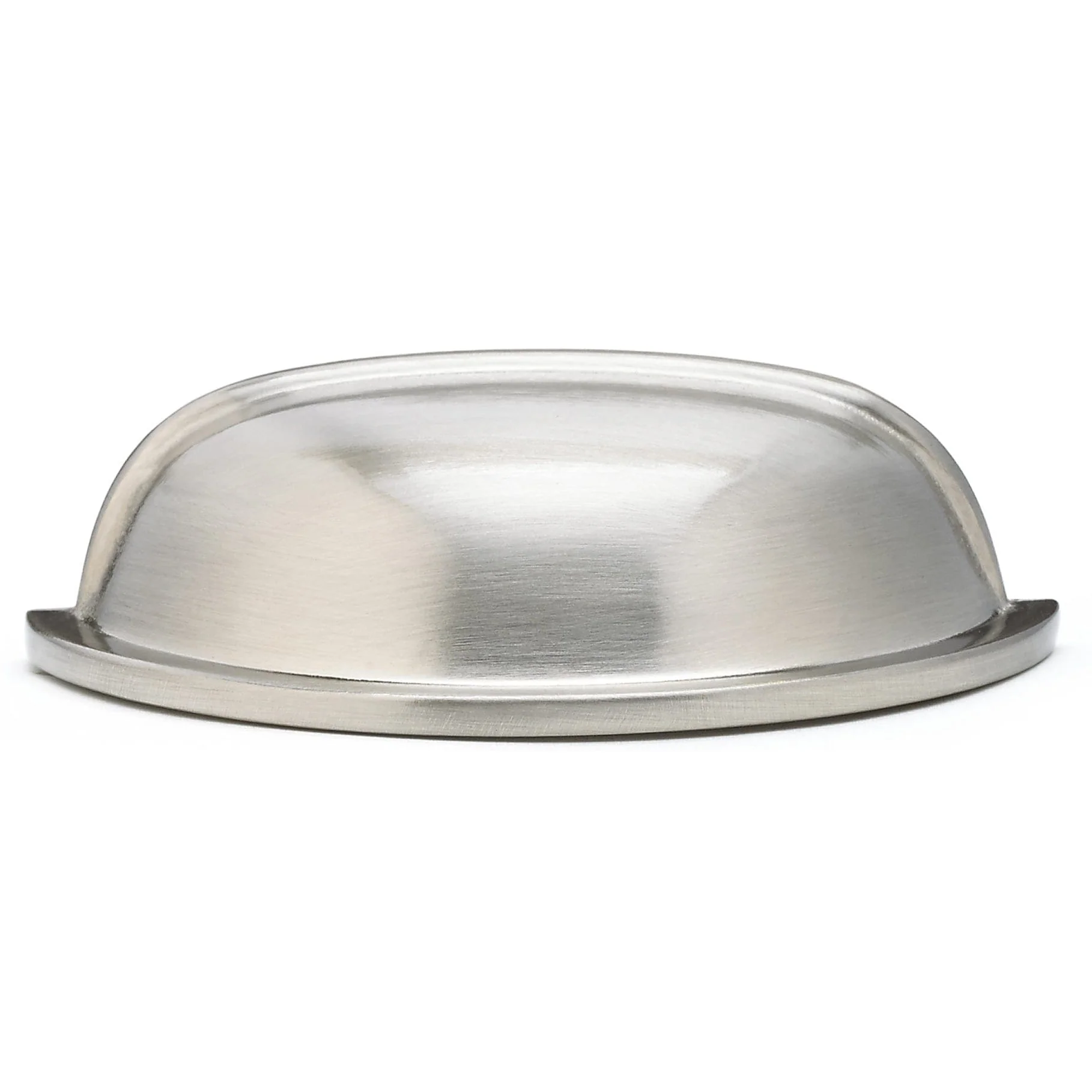 Traditional Cup Pull, 3" Center-to-Center, Brushed Nickel - Image 3