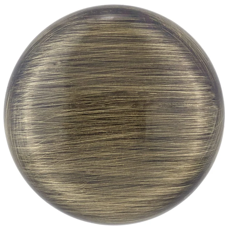 Traditional Knob, 1-1/4" D, Antique English - Image 2