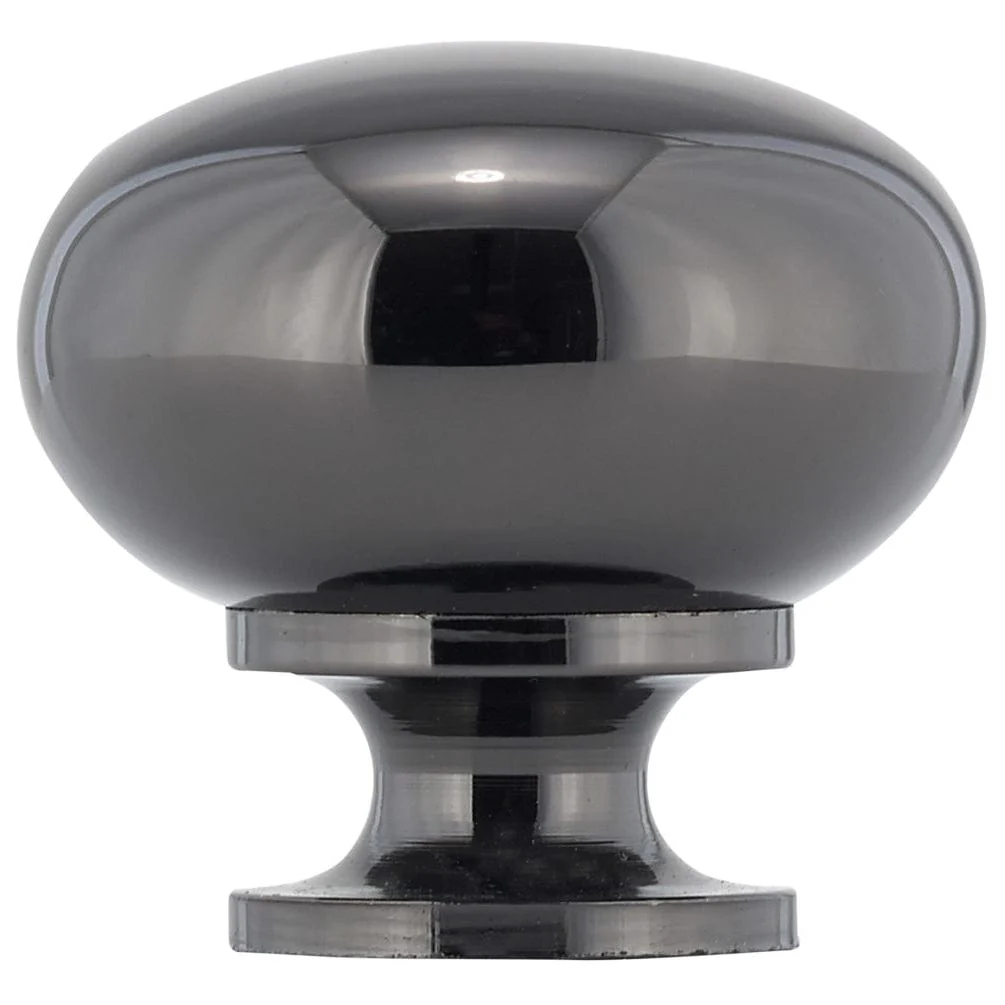 Traditional Knob, 1-1/4" D, Black Nickel - Image 3