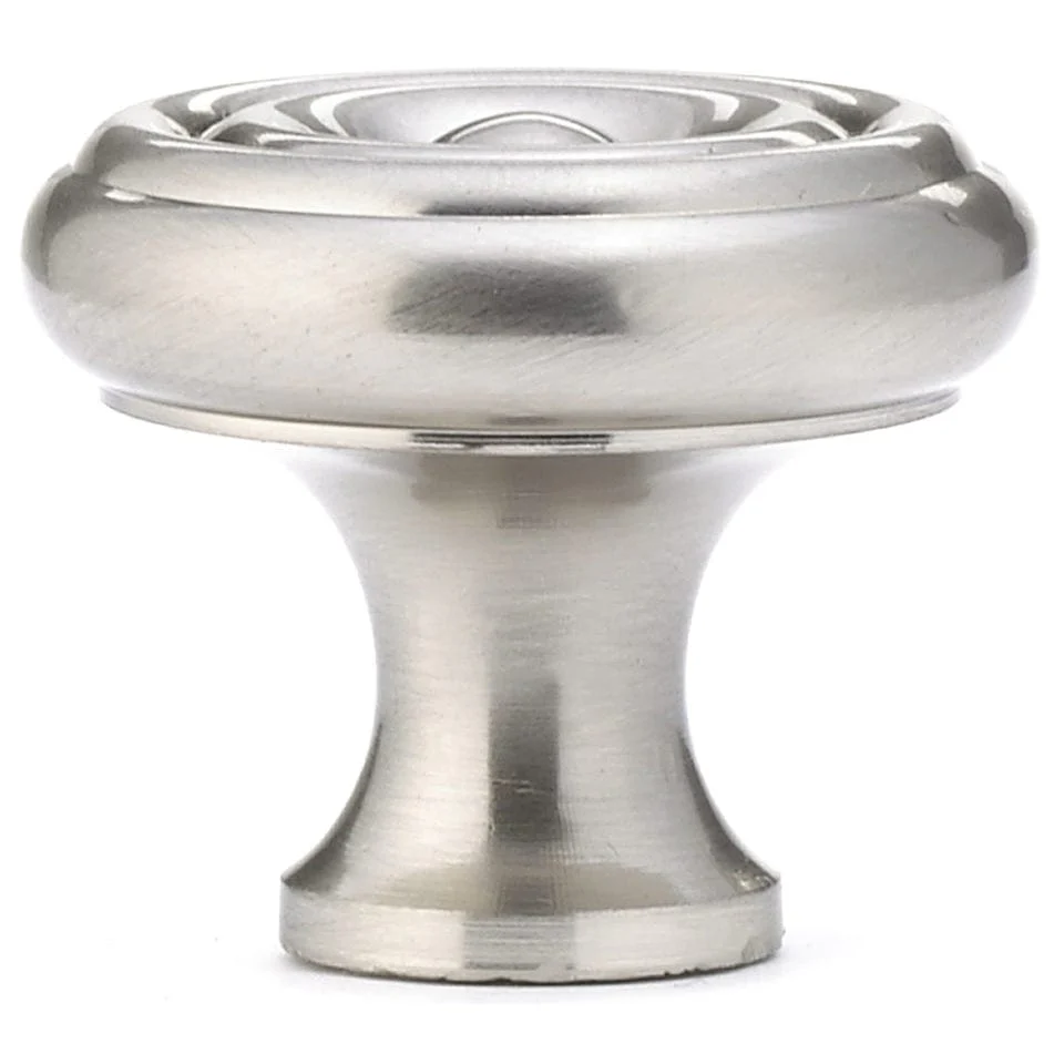 Traditional Knob, 1-1/4" D, Brushed Nickel - Image 3