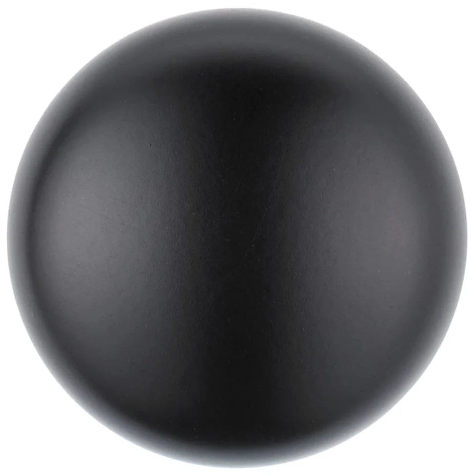 Traditional Knob, 1-1/4" D, Matte Black - Image 2