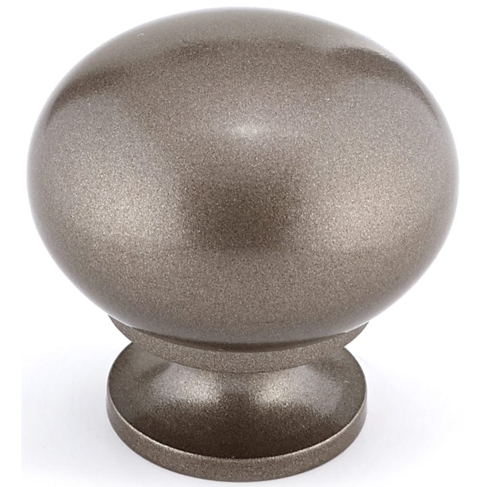 Traditional Knob, 1-1/4" D, Metallic Bronze