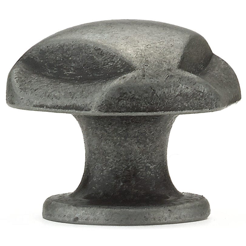 Traditional Knob, 1-1/8" D, Wrought Iron - Image 3