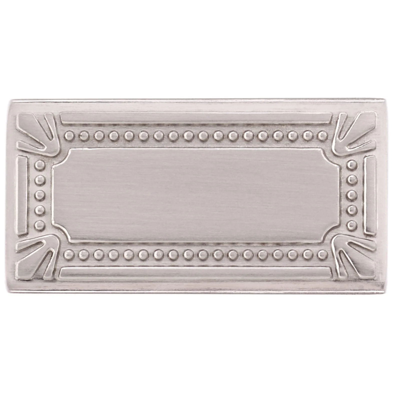Traditional Knob, 1-11/16" x 7/8", Brushed Nickel - Image 2
