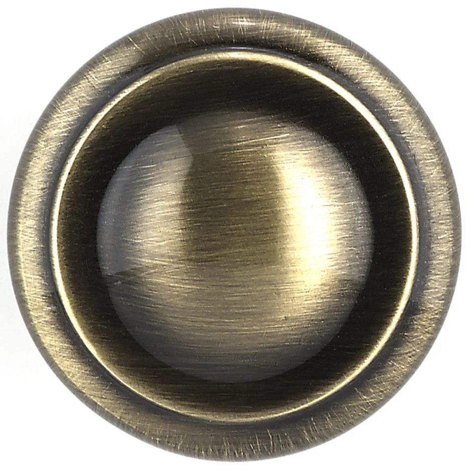 Traditional Knob, 1-3/16" D, Antique English - Image 2