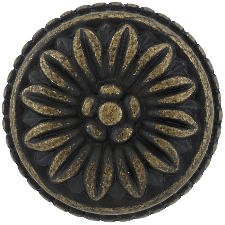 Traditional Knob, 1-3/16" D, Antique English - Image 2