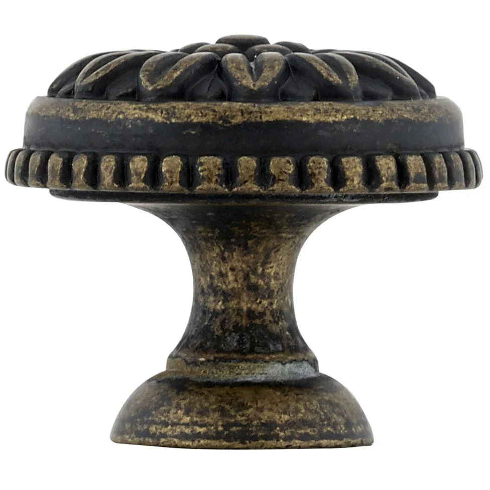 Traditional Knob, 1-3/16" D, Antique English - Image 3