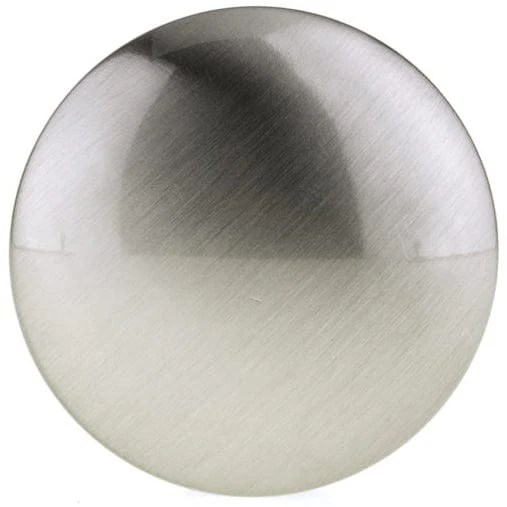 Traditional Knob, 1-3/16" D, Brushed Nickel - Image 2