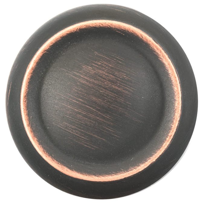 Traditional Knob - Brushed Oil-Rubbed Bronze - 1-3/16" Diameter - Image 2