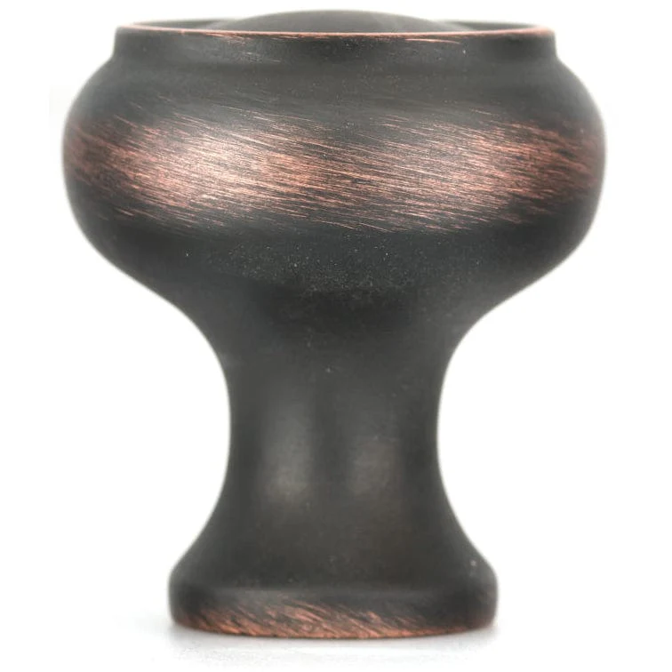 Traditional Knob - Brushed Oil-Rubbed Bronze - 1-3/16" Diameter - Image 3