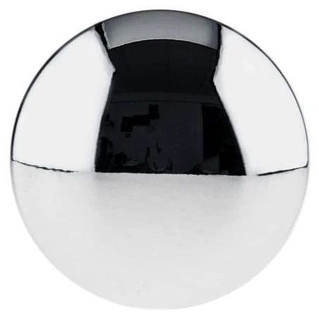 Traditional Knob, 1-3/16" D, Chrome - Image 2