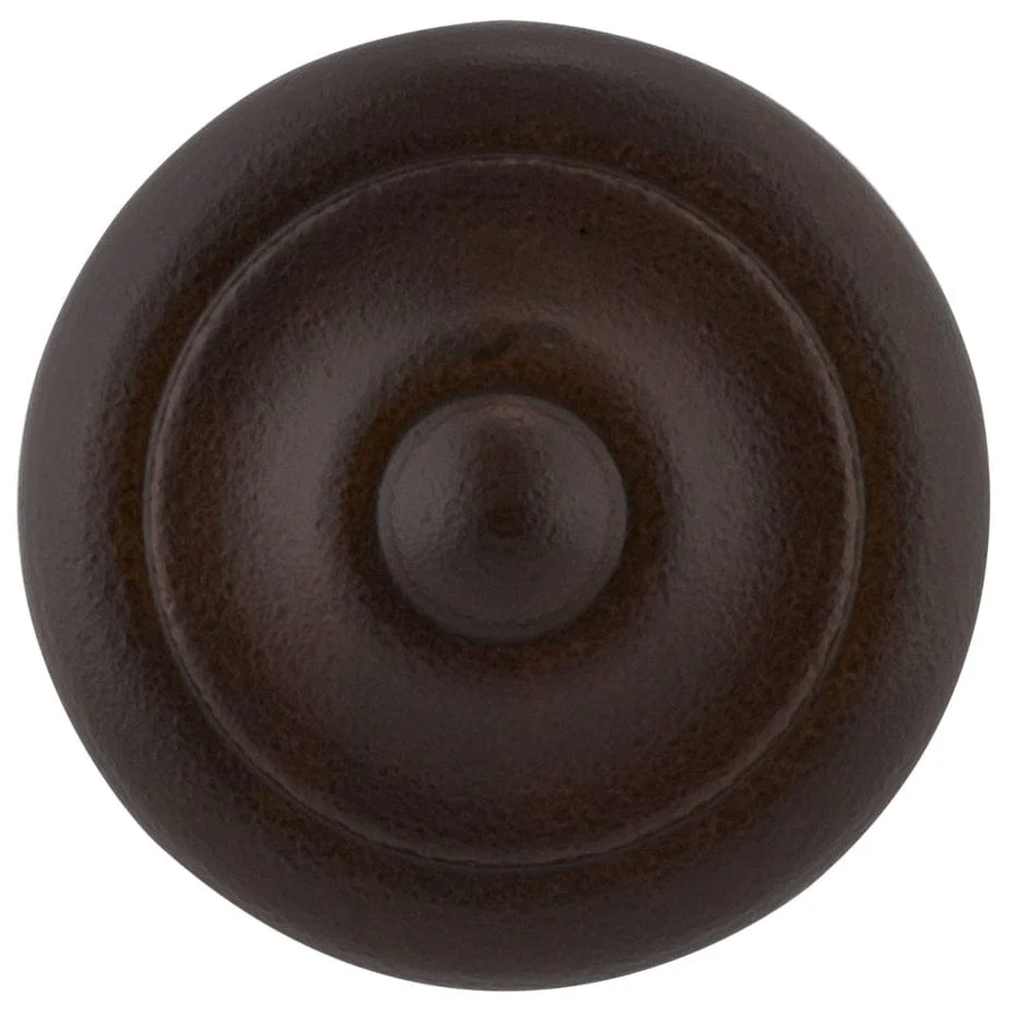 Traditional Knob, 1-3/16" D, Rust - Image 2