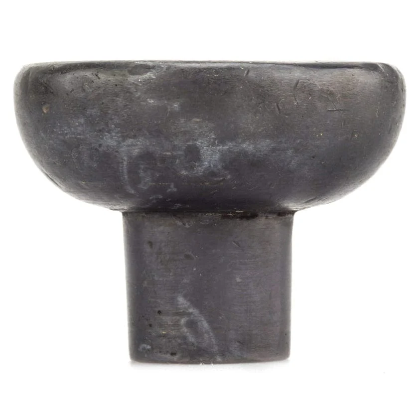 Smooth Traditional Knob - 1-3/8" Diameter - Dark Bronze - Image 3
