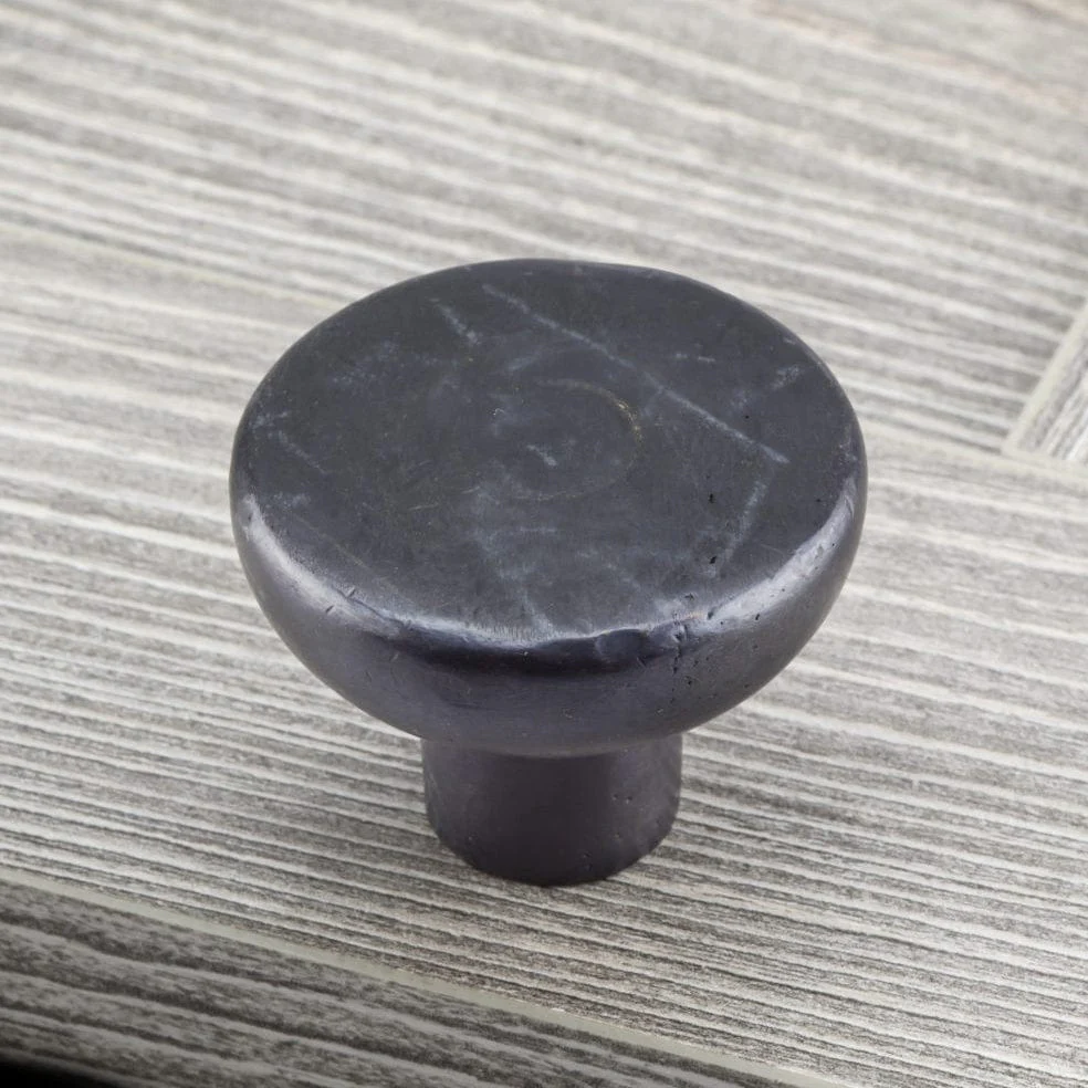 Smooth Traditional Knob - 1-3/8" Diameter - Dark Bronze - Image 4