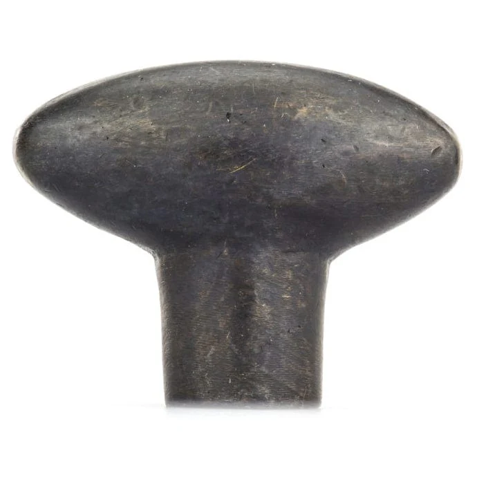 Traditional Knob, 1-3/8" x 21/32", Dark Bronze - Image 3