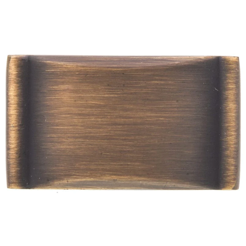 Traditional Knob, 1-3/8" x 25/32", Chocolate Bronze - Image 2