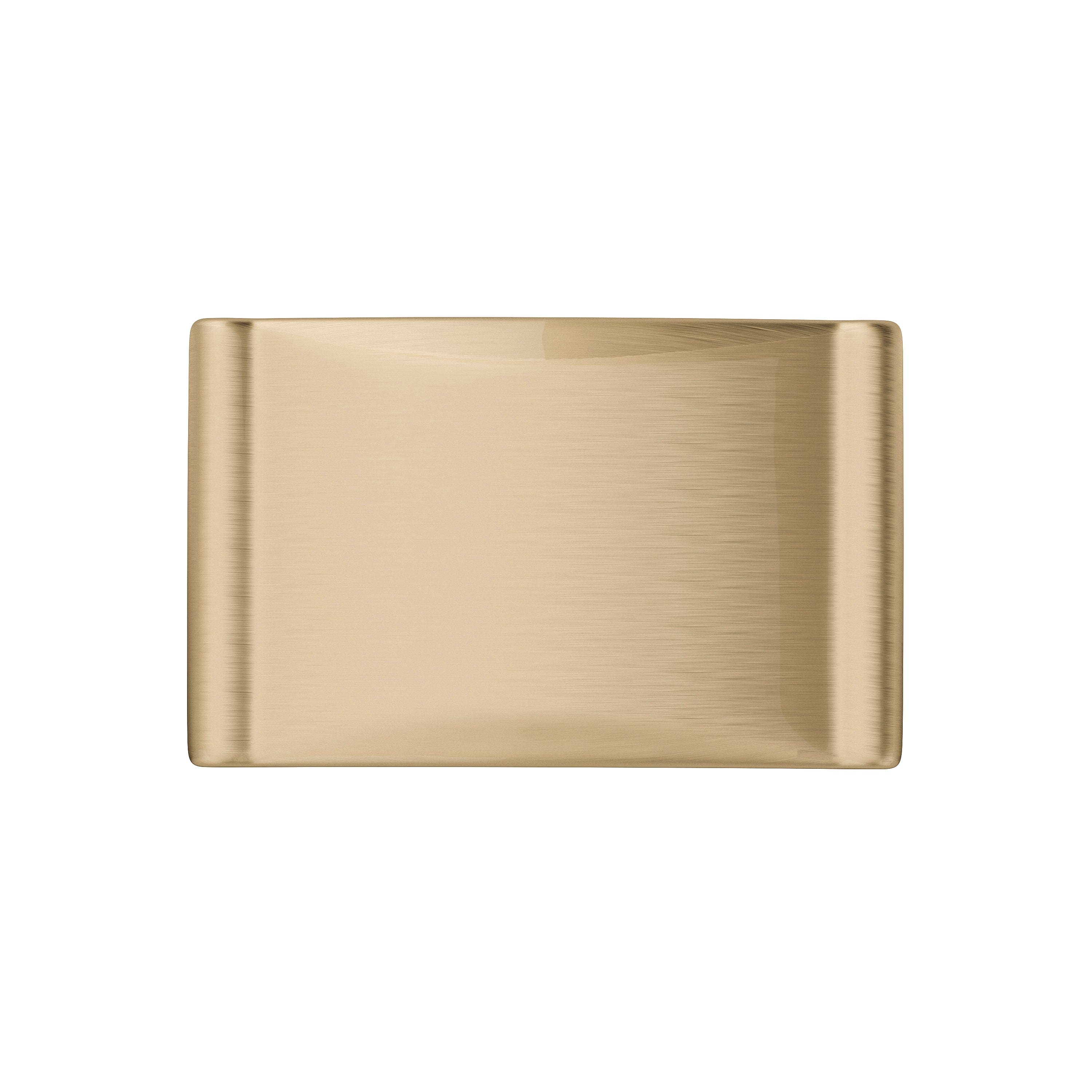 Traditional Knob, 1-3/8" x 25/32", Satin Brass - Image 3