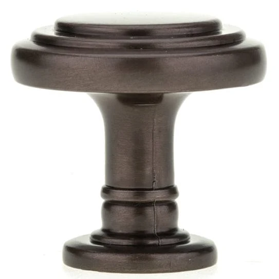 Traditional Knob, 1-5/16" D, Honey Bronze - Image 3